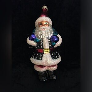 Christopher Radko Santa ornament